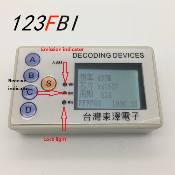 

4-in-1 remote car unlocked with remote clone custom 315MHZ 5000 meters distance for scan launch control