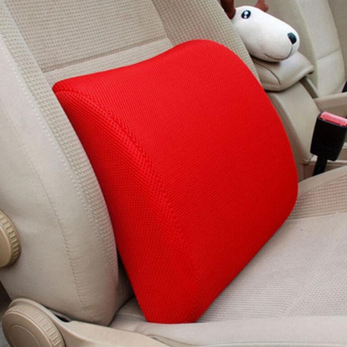 

Auto Car Seat pillow/waist cushion Universal Fit SUV sedans front/back seat automotive parts space memory foam breathable mesh