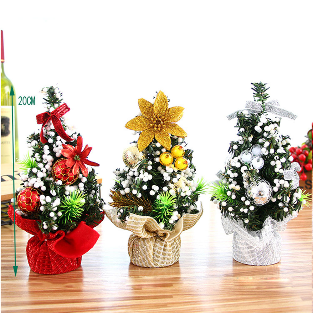 

Merry Christmas Tree Bedroom Desk Decoration Toy Doll Gift Office Home Children W808