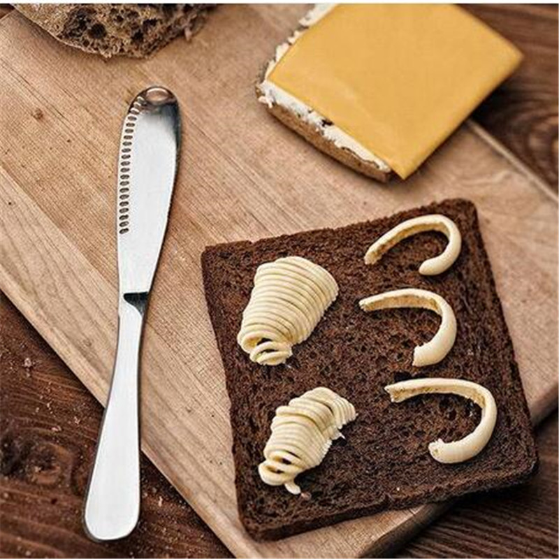 

Free shipping 2018 Stainless Steel Butter Knife Cheese Dessert Jam Spreaders Cream Knifes Utensil Cake Tools Bakeware