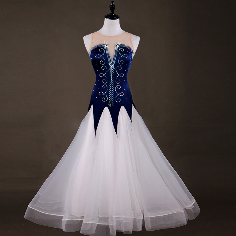 

2018 ballroom dance competition dresses standard dance dresses Spandex ballroom standard Customizable size color, See chart