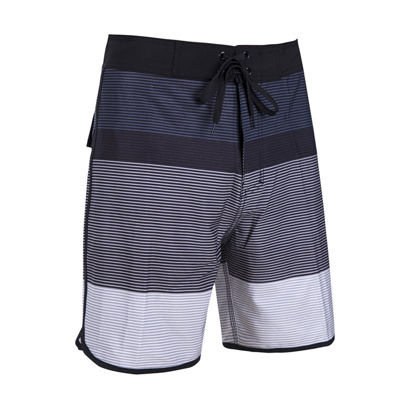 Halloween Coffin Mens Beach Shorts Swim Trunks Stripe Quick Dry Casual Polyester Swim Shorts