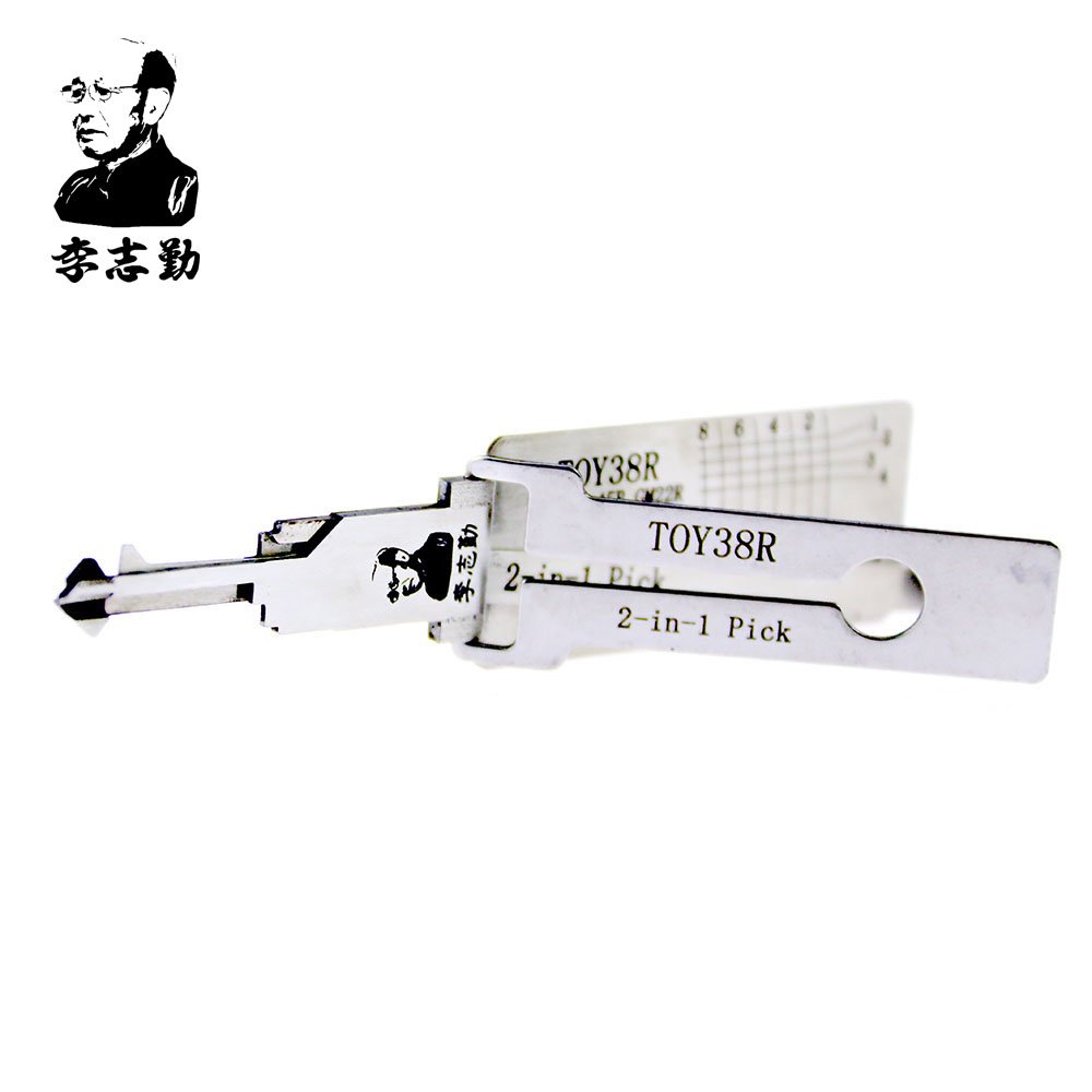 

Lishi TOY38R 2 in 1 lock pick and decoder
