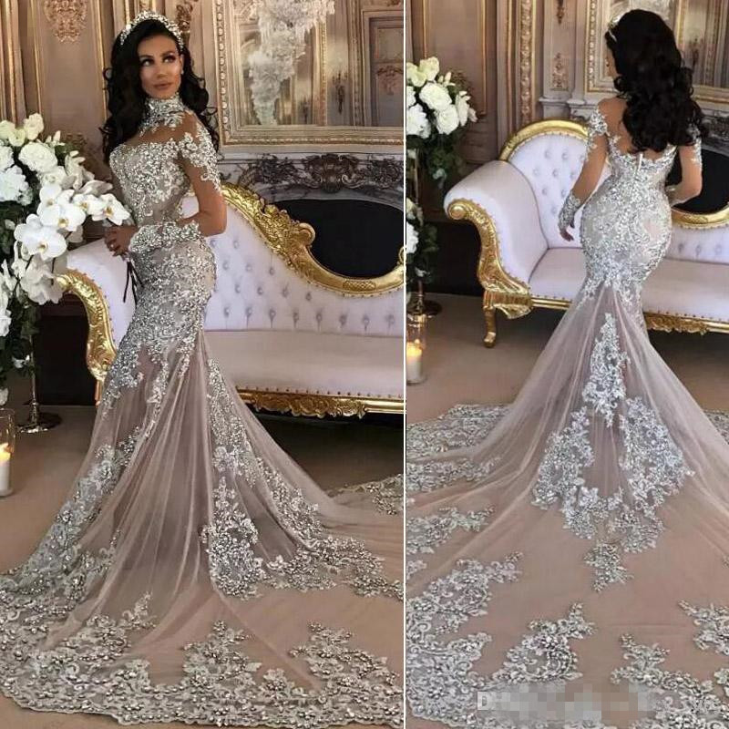 silver sparkly wedding dress