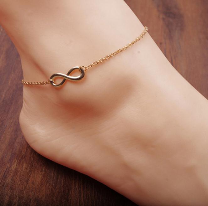 

Anklets Bracelets with Link Chains High Quality 8 Foot Chain Jewelry for Women