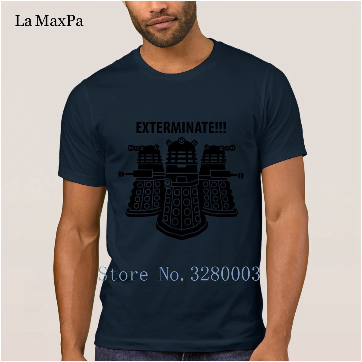 La Maxpa Custom Better T Shirt Men Dalek Exterminate Dr Who T