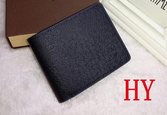 

Mens Brand Wallet free shipping 2018 Men's Leather With Wallets For Men Purse Wallet Men Wallet with box dust bag 01, Khaki