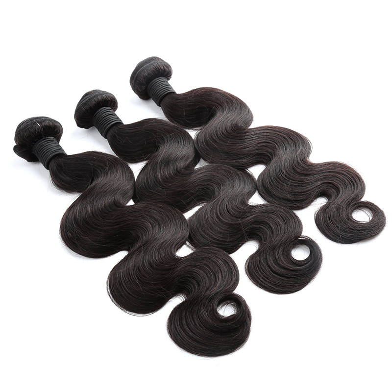 

indian virgin human hair bundles 10 28 body wave human hair extensions weaves natural color unprocessed human hair weft bellahair