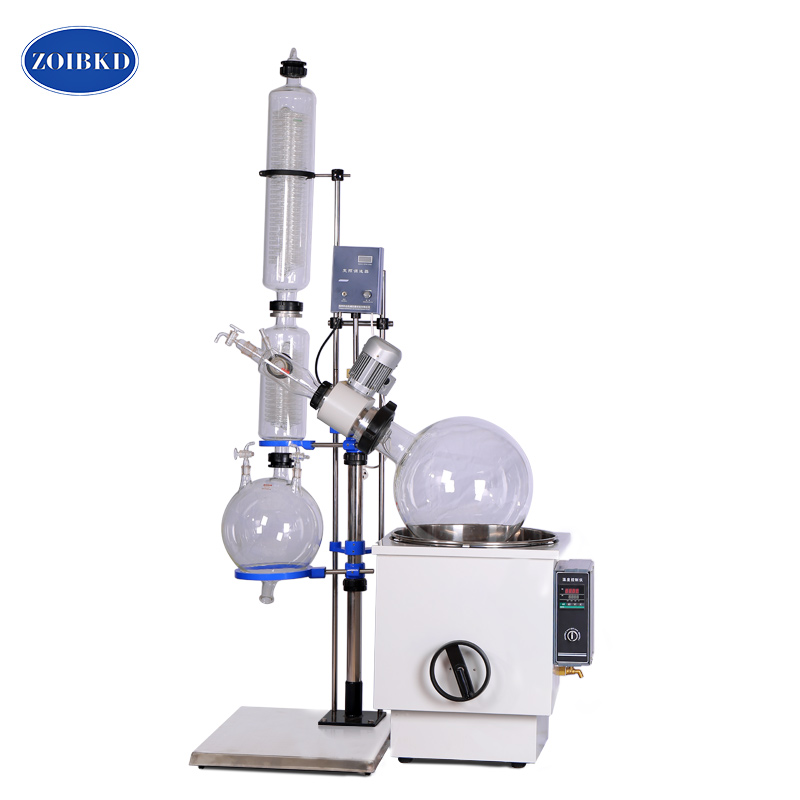ZOIBKD U.S. Local Stocking 50L Rotary Evaporator RE-5002 Supply Digital Display Of Water Bath-image-410977303