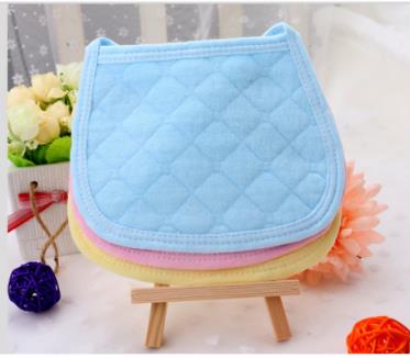 

10pcs/lot New Cute Baby Bibs Solid Color Cotton Newborn Infant Girls And Boys Baby Feeding Bibs Burp Cloths