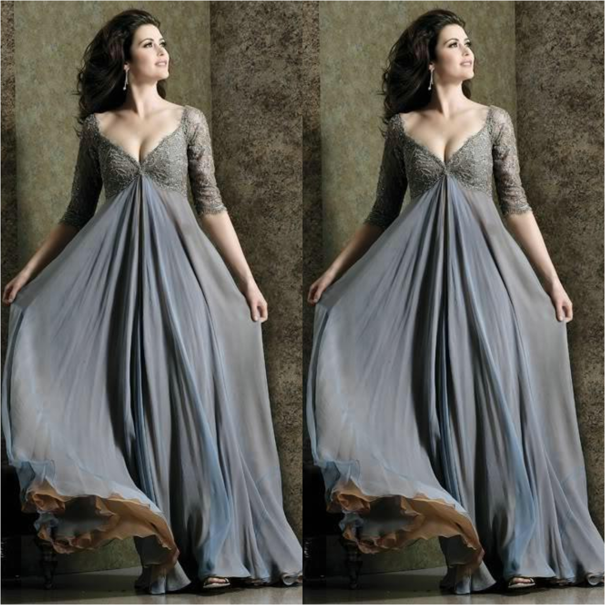 empire style mother of the bride dresses