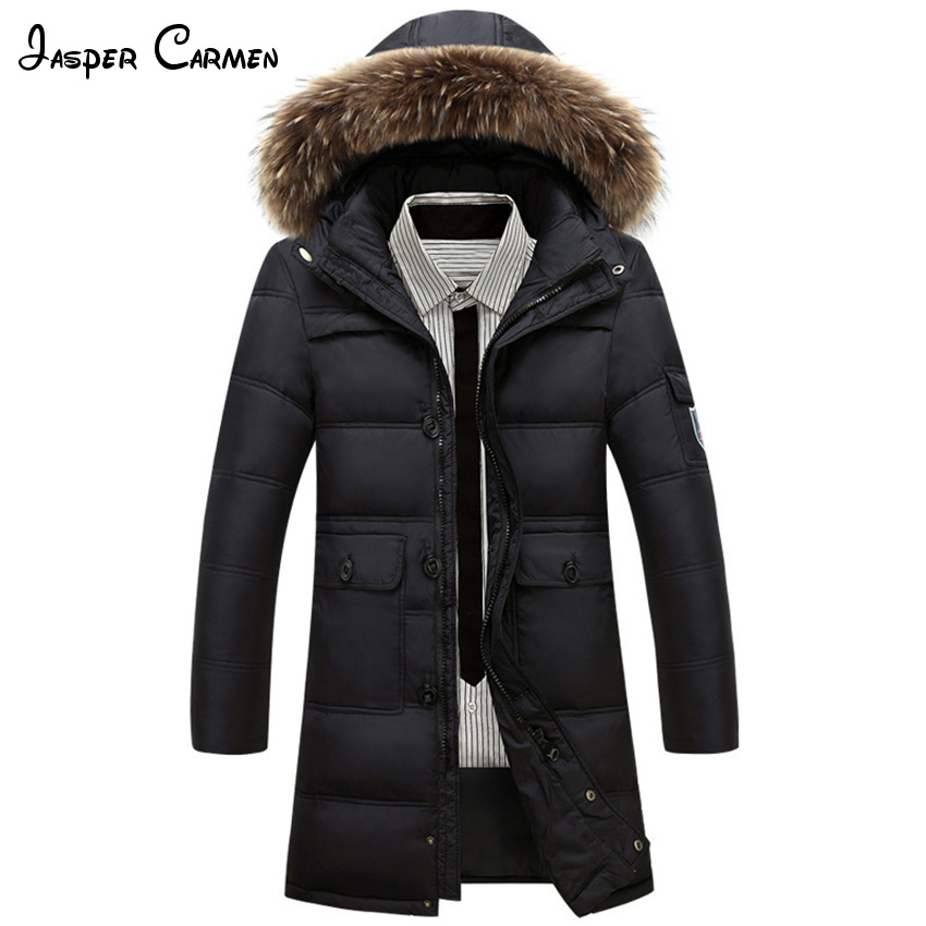 

Free Shipping 2017 Men's Winter New Fashion Long Down Wear Thick Cotton Padded Jacket Middle-age And Young Warm Clothe CXY200, Army green