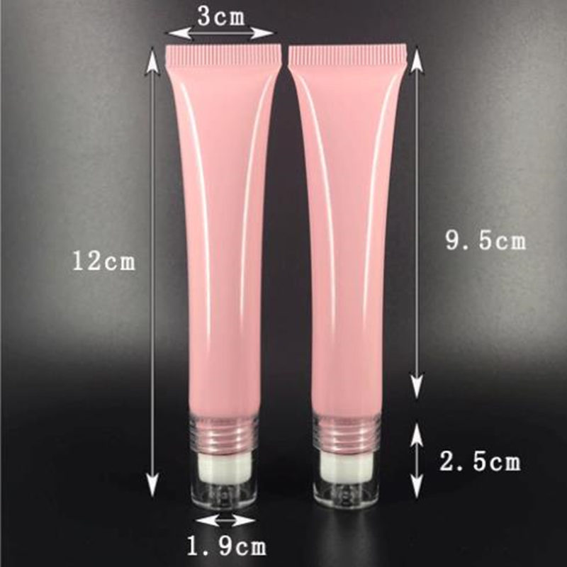 

20g Eye cream bottle pink Soft tube, Ointment bottle or Cosmetic Foundation Cream Packaging hose fast shipping F20173125