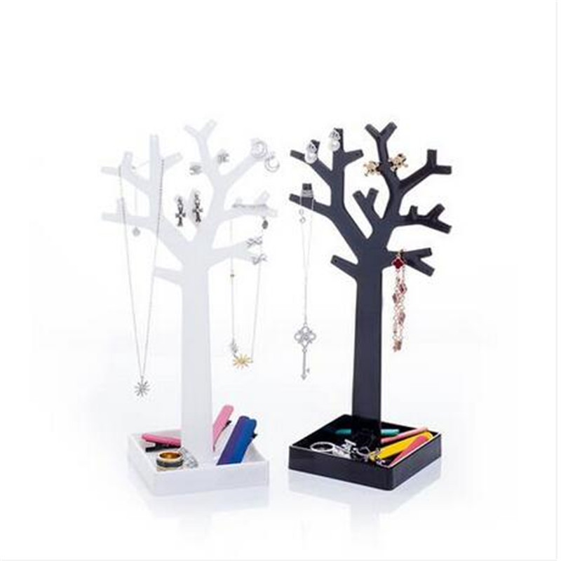 

Free shipping hot sales Fashion Necklace Bracelet Jewelry Display Box Storage Rack