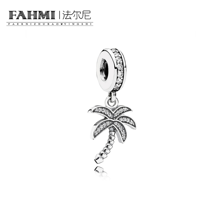 

FAHMI 100% 925 Sterling Silver 1:1 Original 791540CZ Authentic Temperament Fashion Glamour Retro Pendant Wedding Women Jewelry