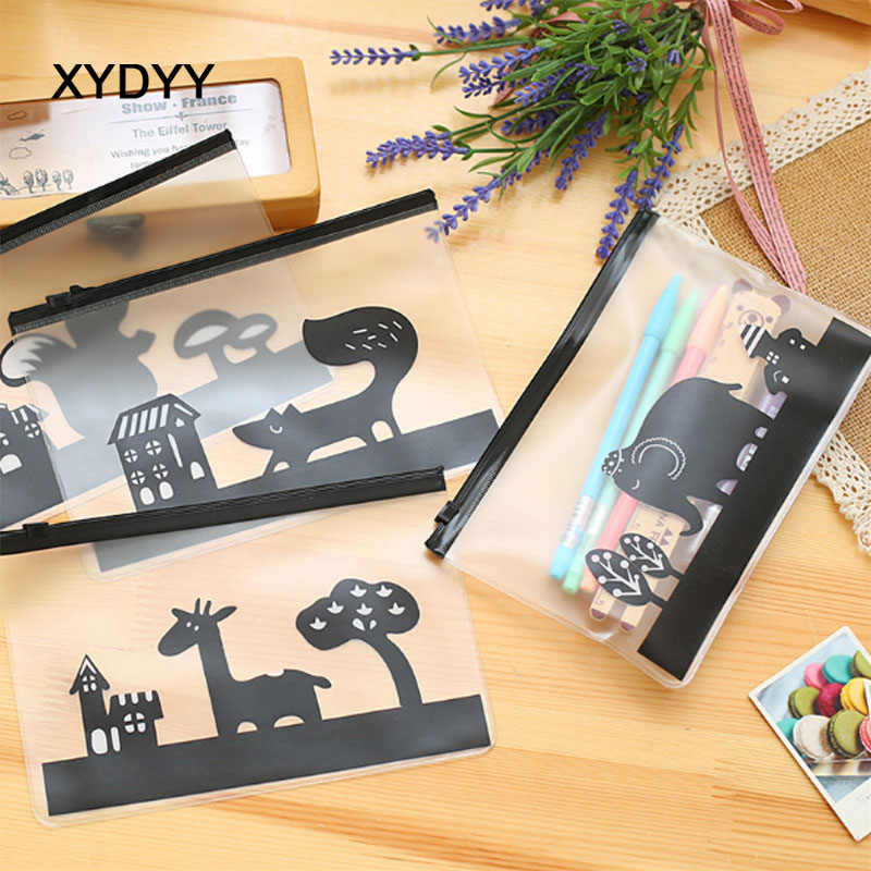 

XYDYY Casual Lady Cosmetic Bags Forest Squirrel Elephant Animals Women Wash Cosmetic Cases Girls Makeup Organizer Pouch Bags