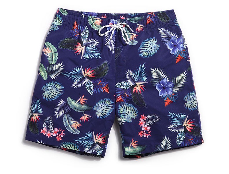 Discount Board Shorts Men Swimming Trunks Sexy Print Flowers Mens ...