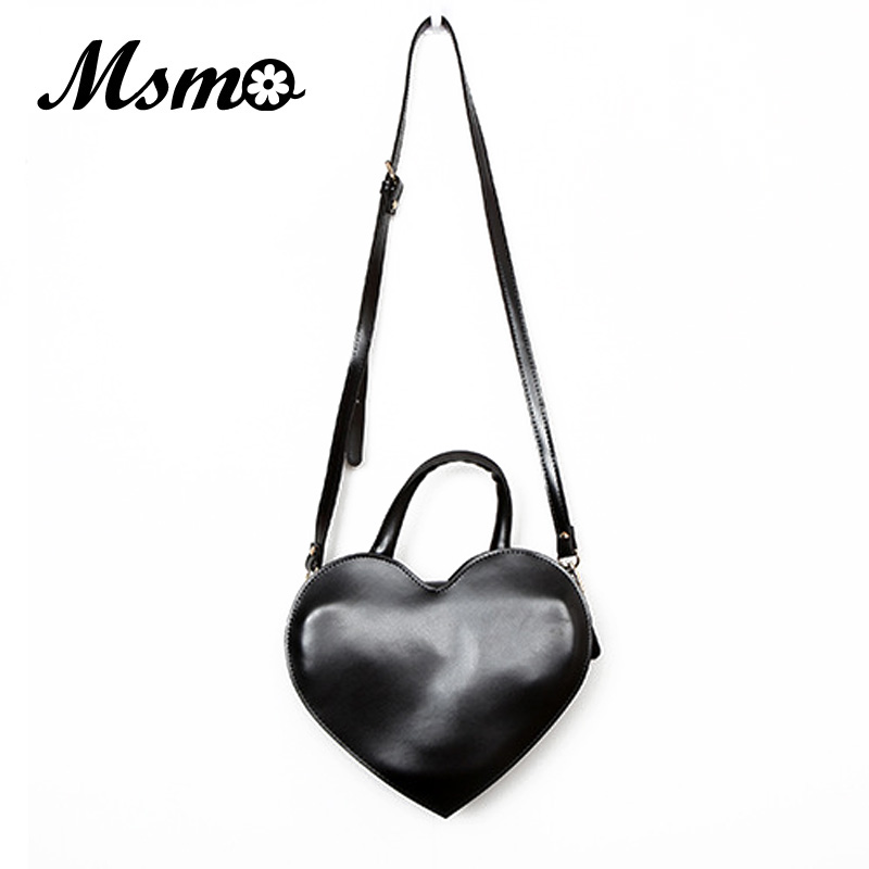 Lolita Girls Heart Shaped Bag Shoulder Bags Handbag Crossbag Purse Gifts JK Bags