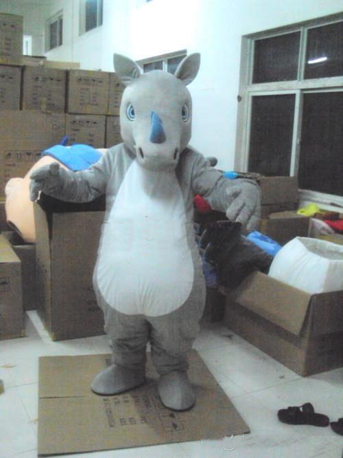 

2018 High qualityRhino unicorn mascot costume for adults christmas Halloween Outfit Fancy Dress Suit Free Shipping, As picture