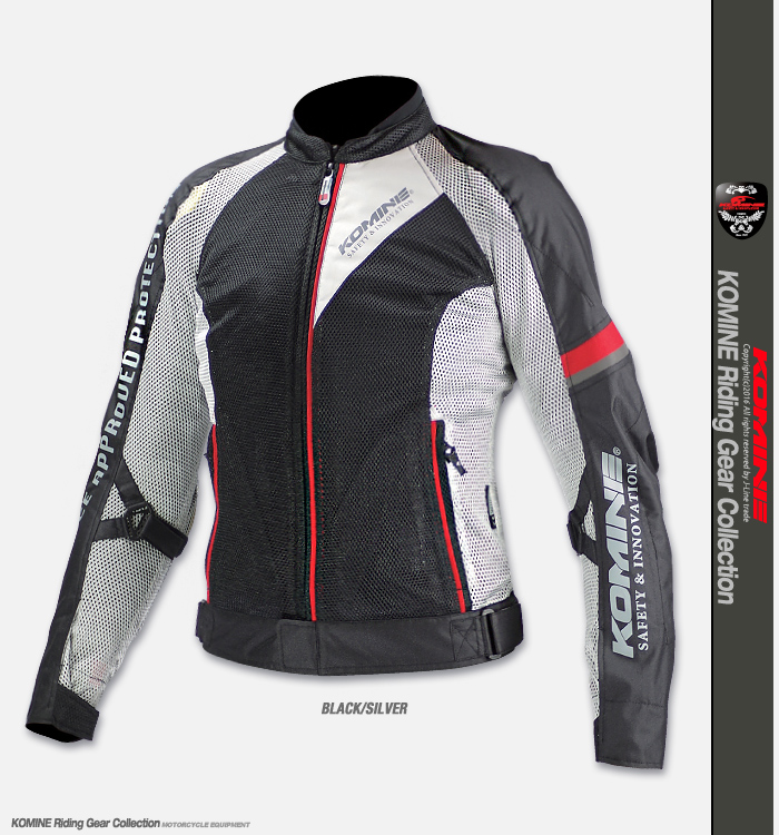 

komine jk098 Motorcycle Racing Jacket summer mesh breathable Motocross Riding jacket both suit for Men and Women in Summer
