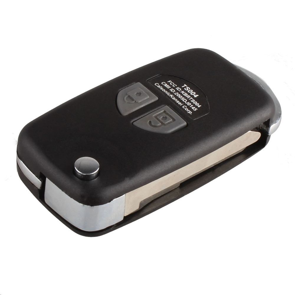 2 Button Replacement Key Shell Case Fob For Car Suzuki SX4-image-416456395