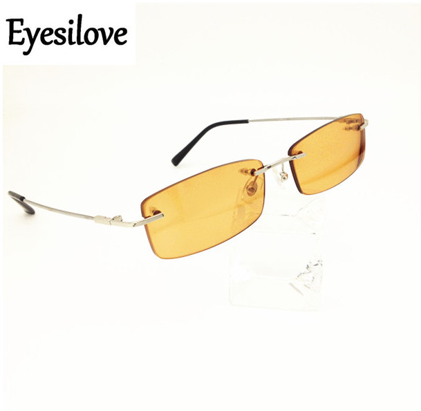 

Fashion rimless myopia glasses sun glasses ultra-light Nearsighted Glasses grey lenses Diopter -1.0,-1.5,-2.0,-2.5,-3.0,-3.5, -4.0