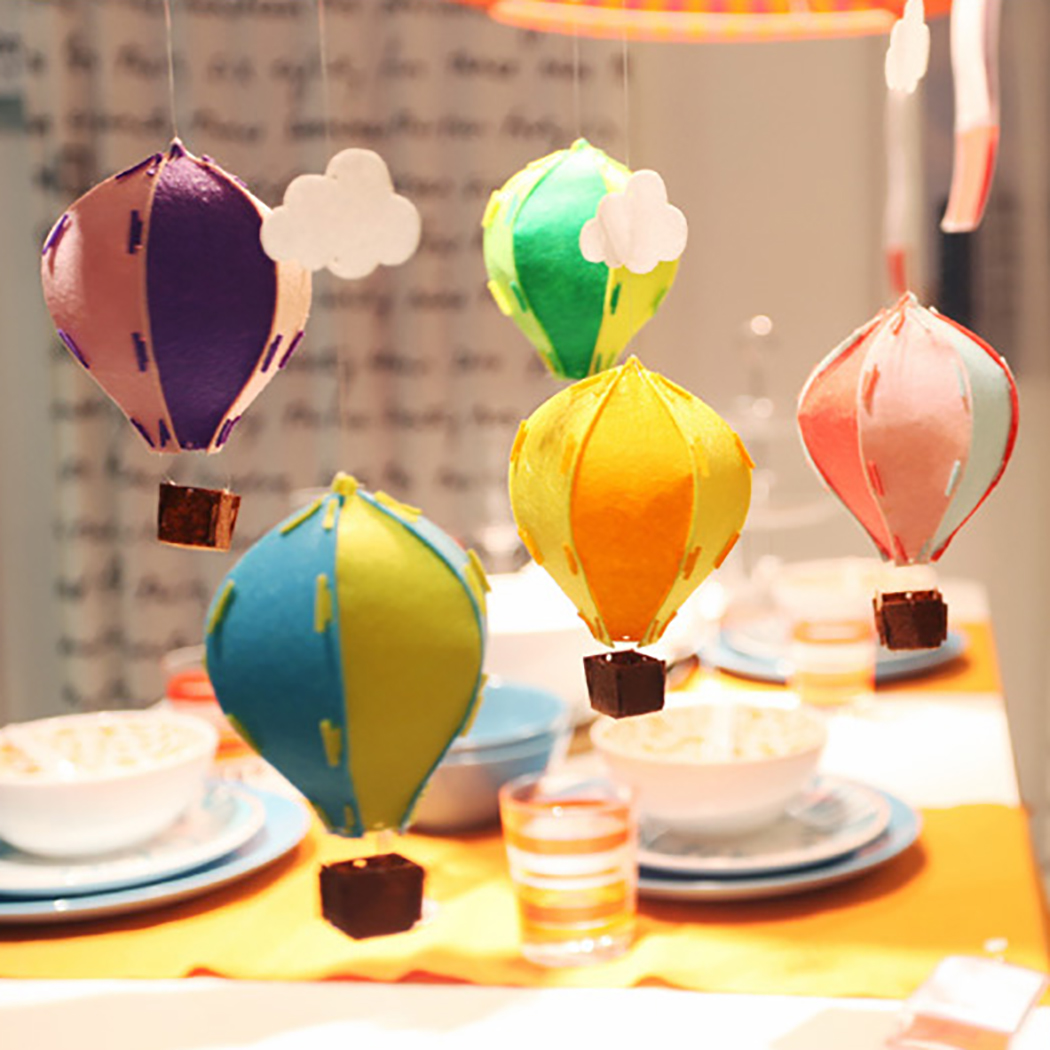 2020 Hanging Ornament Multicolor Hot Air Balloon Diy Hanging
