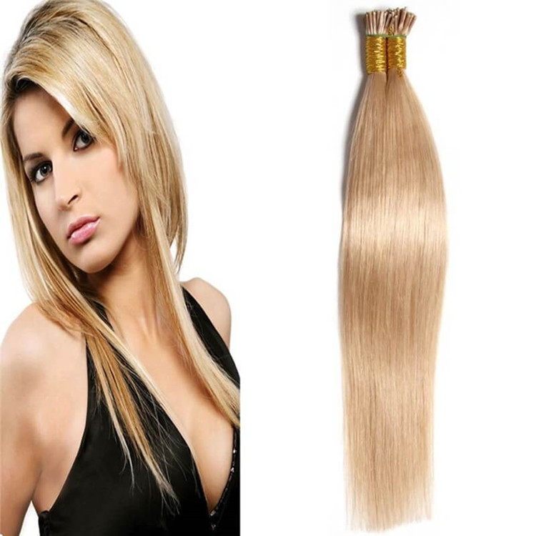 

Pre bonded I Tip Brazilian Human Hair Extensions 200g 200Strands 16 18 20 22 24 26inch Straight wave Hair Products