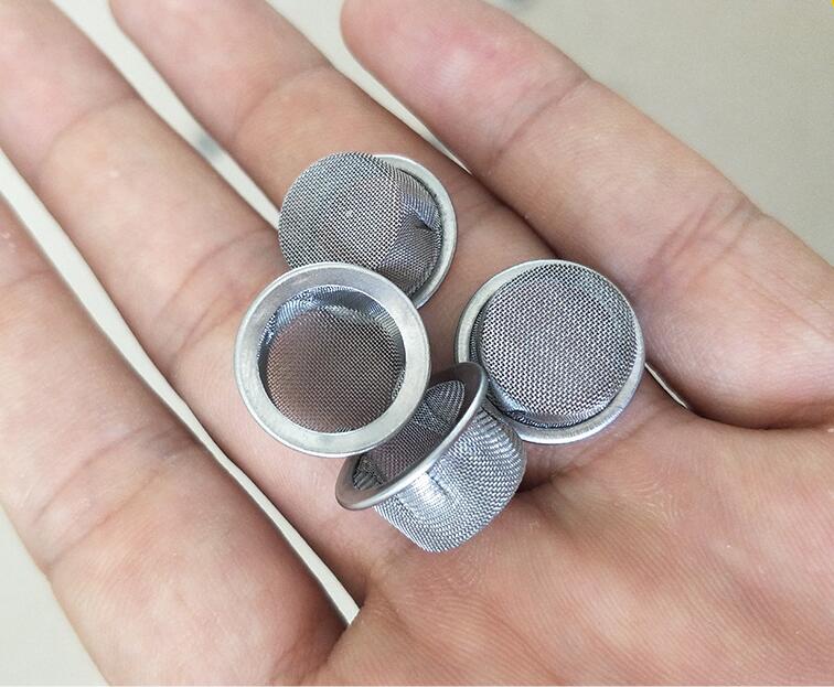 

16mm Round Diameter Smoking Accessories Metal Mesh Screens Bowl Replacement For Quartz Crystal Pipe Tobacco Cigarette Filters Tools
