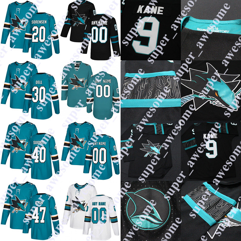 

San Jose Sharks Jersey Jacob Middleton Dylan Gambrell Lukas Radil Radim Simek Josef Korenar Nick DeSimone Alex True Dalton Prout Brodzinski, Black old brand