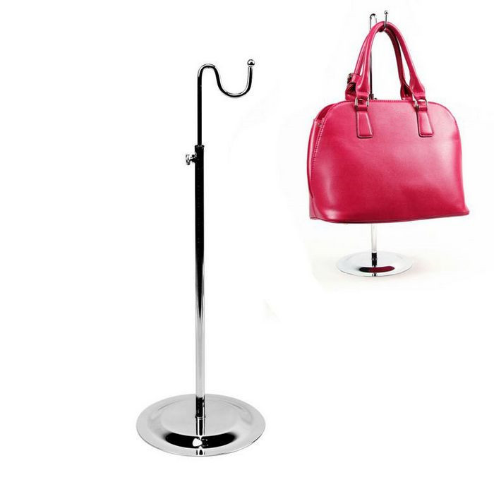 

Hot sale handbag display stand women bags display rack adjustable metal hooking holder wig purse hat silk scarf Clothing store prop shelf