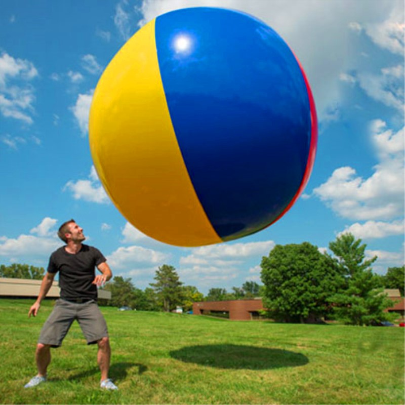 inflatable toy with balls