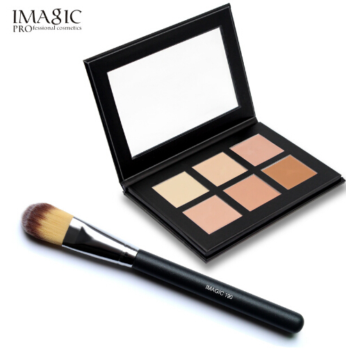

IMAGIC 6 Colors Contour Palette Concealer Makeup Party Contour Palette With Make-up Brushes Maquiagem Face Cream Palette