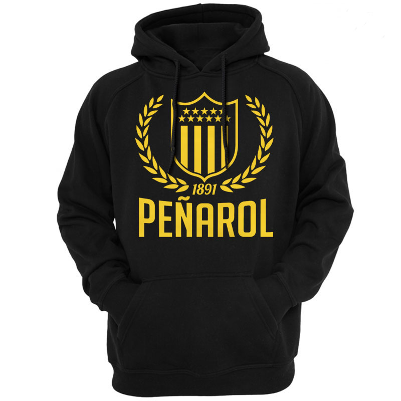 

Uruguay CA Penarol Hoodies Sweatshirts Men Unisex Casual Apparel Sweatshirts Hooded Hoody Spring autumn season Lightweight 61, Gray