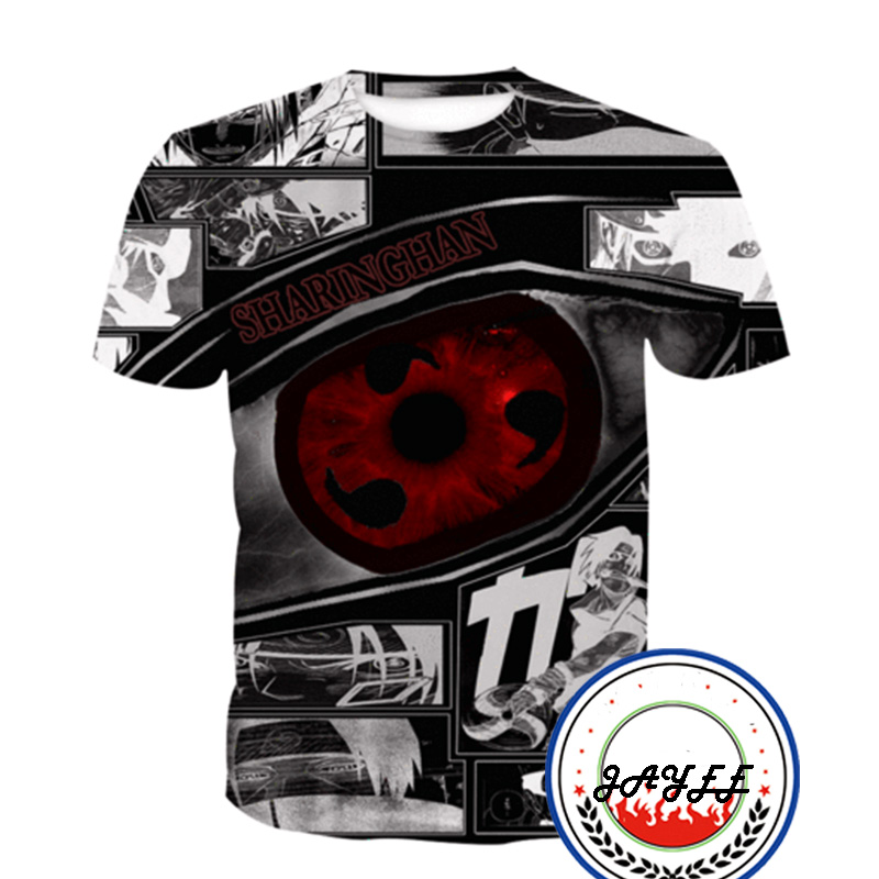

3D Print T Shirt Tee Short Sleeve Super Cool NARUTO Printed T-shirt Men Women T-shirts 12 styles Top, Nts-032