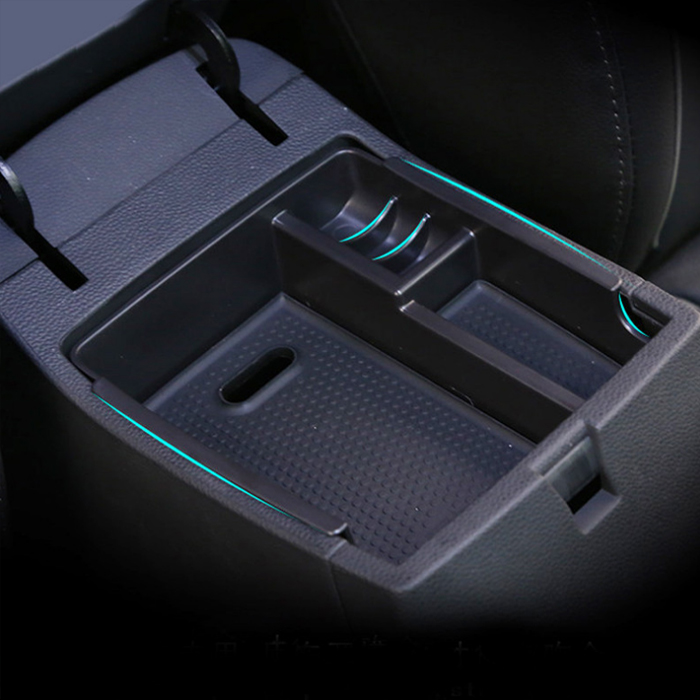 

car styling For Hyundai Creta ix25 central armrest box suitcase storage holder tray container box clapboard 2015-2018