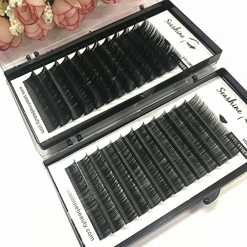 

Seashine Classic Eyelash Extension Individual Lashes Korea Synthetic Hair Cheap Factory price Free Shipping Drop Shipping