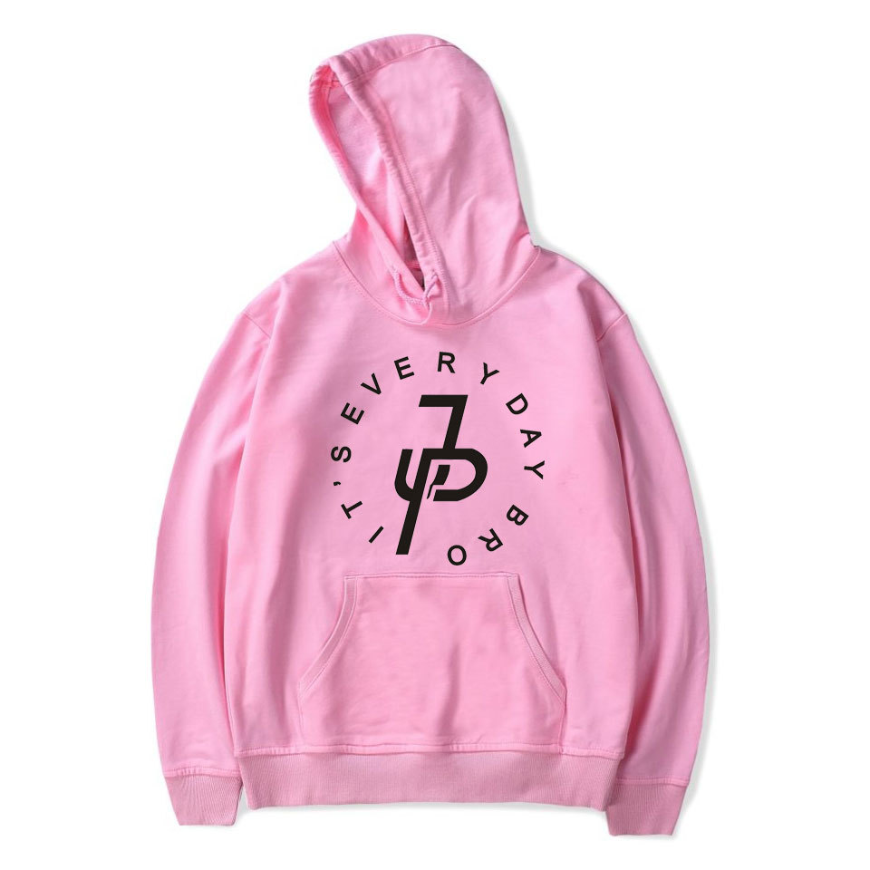 

Jake Paul Hoodies Sweatshirt Men Women Unisex hip hop JPAULERS print Pullover Hooded Sweatshirts Jake Paul plus size streetweas D18100702, Black