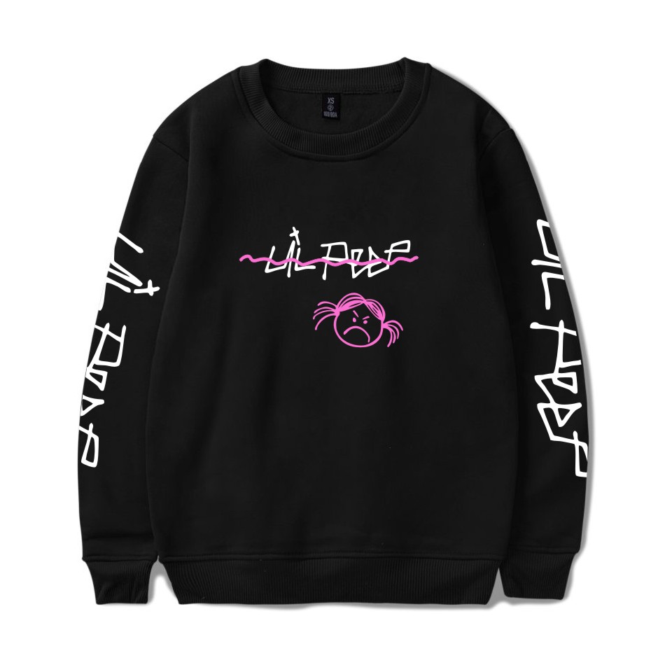 

2018 Lil Peep Harajuku Spring Sweatshirt Hoodies Men/Women Long Sleeve Tracksuit Hip Hop Men Clothes Plus Size 4XL, Gray