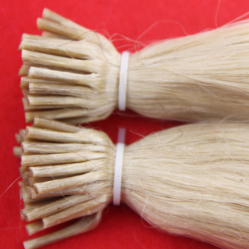 

613 Bleach Blonde Remy Pre Bonded Human Hair Extension 100g Straight Fusion Hair Keratin Capsules I Tip Colorful Hair