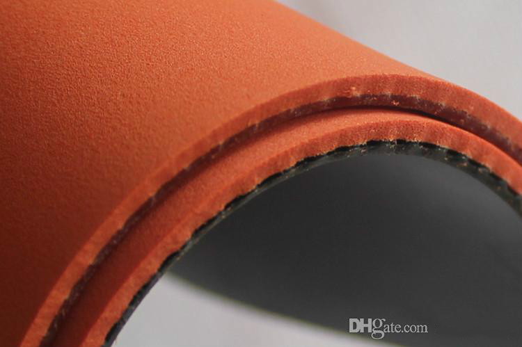 Table tennis rubber 2.1mm with the red cake sponge-image-427087763