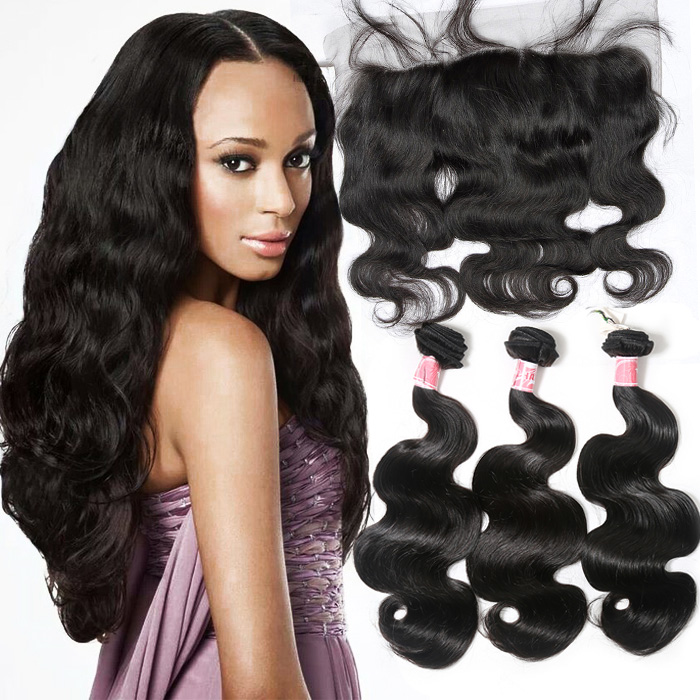 body wave lace frontal