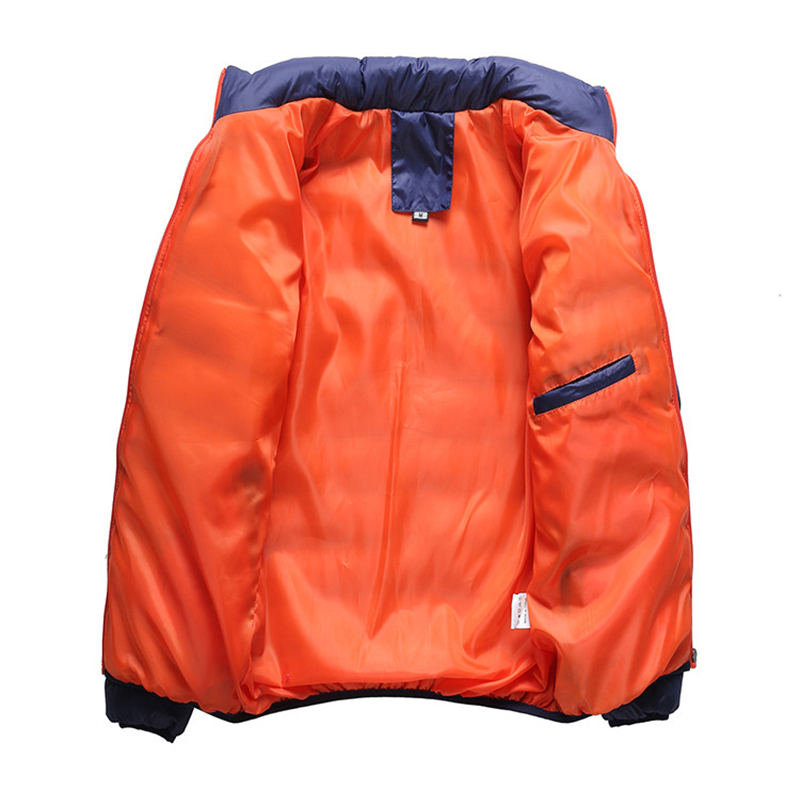 

Men Casual Jacket Autumn Winter Mens Cotton Blend Mens Bomber Jacket Coats Casual Male Clothes Thick Outwear Casaco Masculino 4X, Black