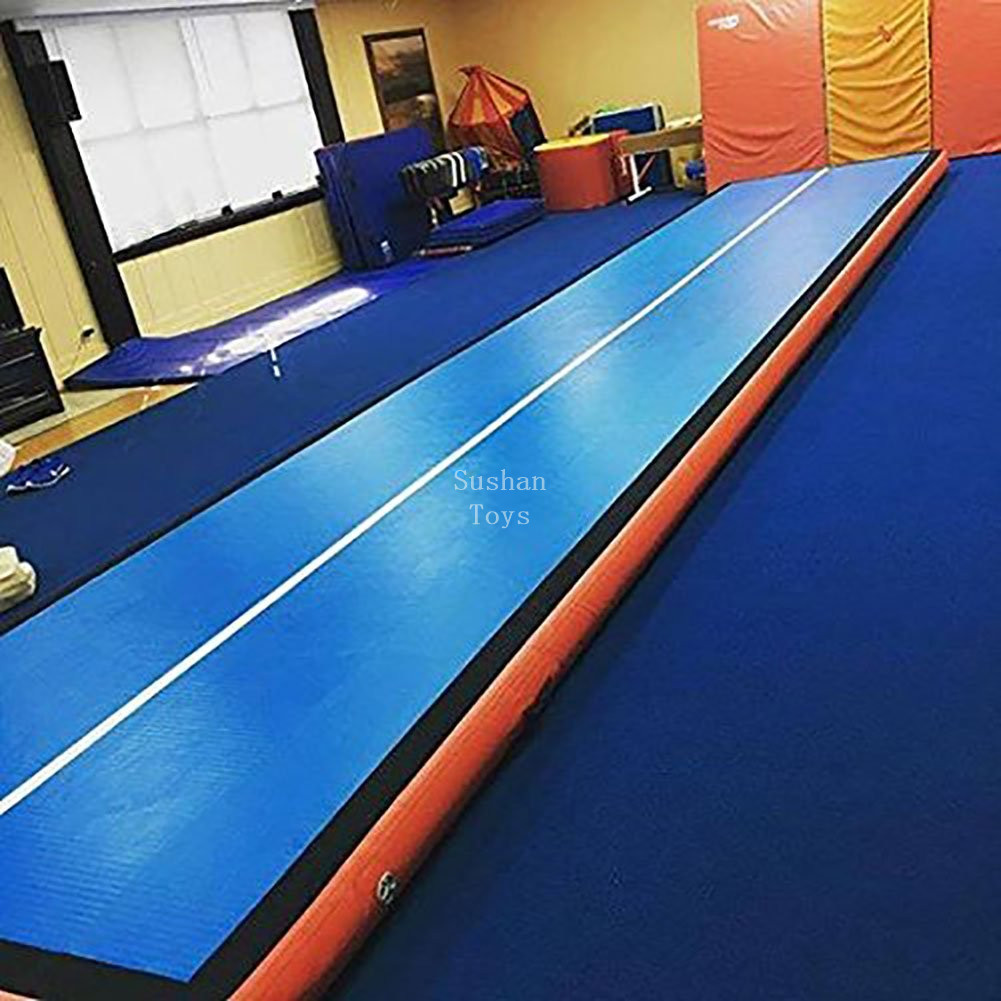 

7x1x0.2m gymnastics air track air floor inflatable tumbling mat electric pump gymnastics inflatable air track