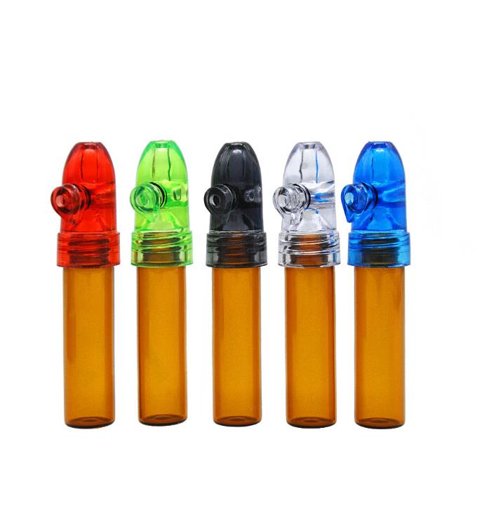 

82MM Plastic Pipe Plastic Snuff Bottle Boutique Storage Bottle