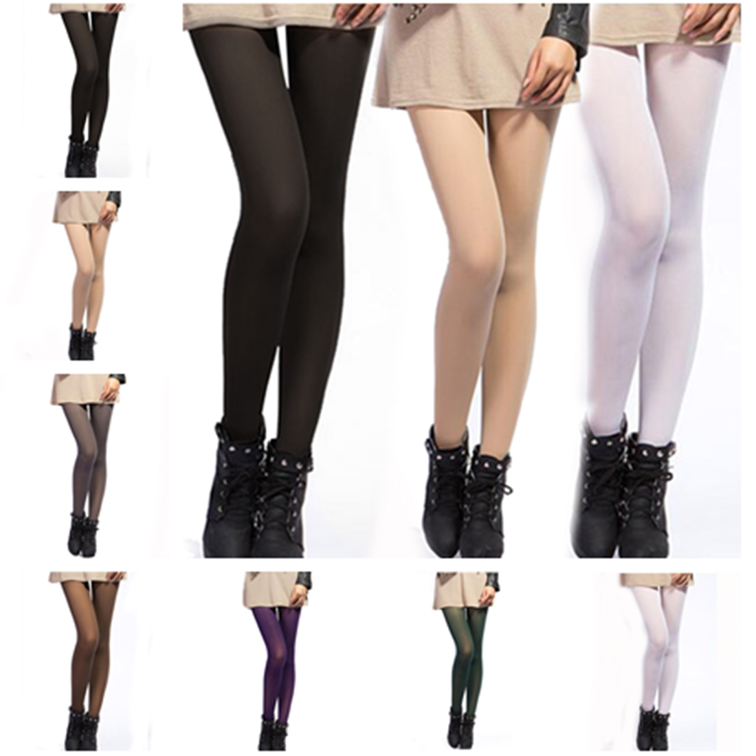 

Hot Sale Woman Velvet 100D Pantyhose Multi colour Tights Women for Spring/Autumn/Winter