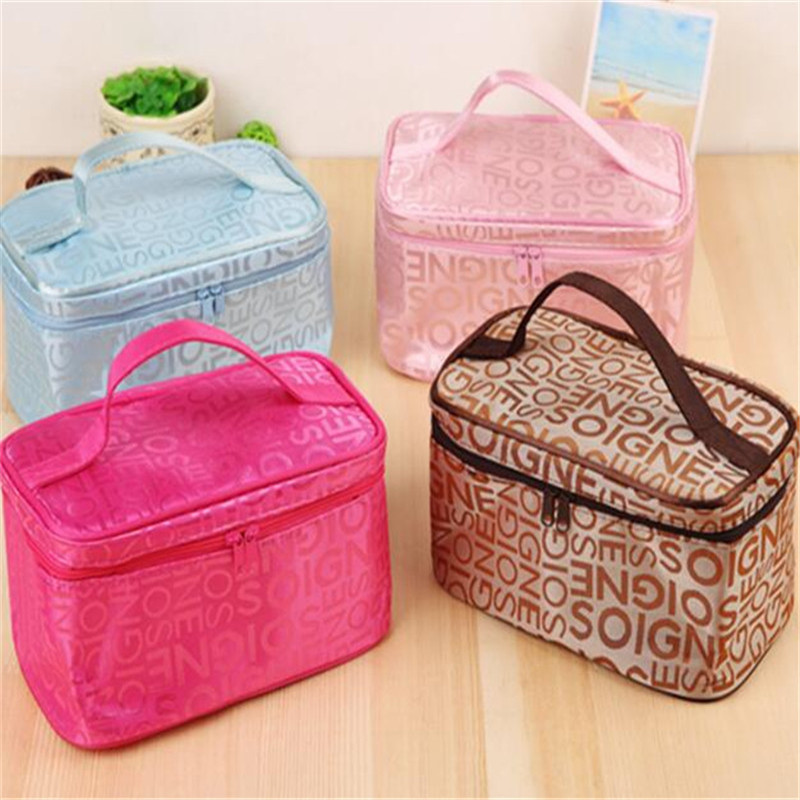 

Extra Large Capacity Woman Cosmetic makeup Bags Big Travel Bag Organizer Makeup Bag beauty storage DHL free shipping