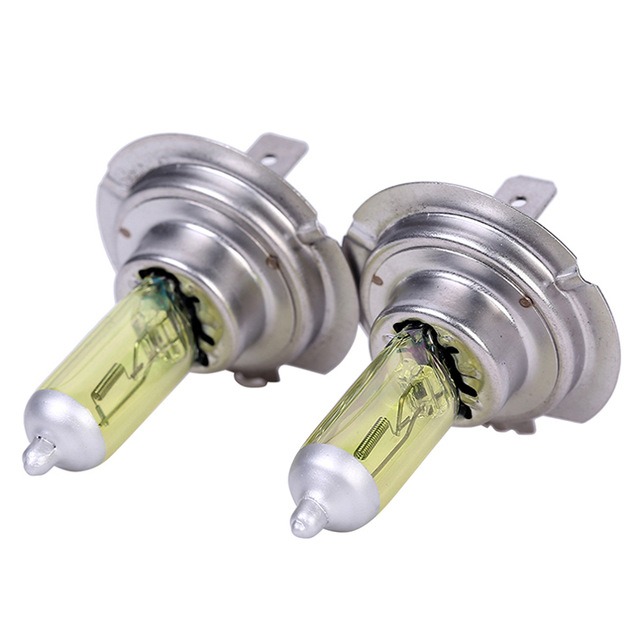 

2PCS H7 Light Bulbs 3300K Halogen Xenon H7 12V 55W Golden Yellow Fog Factory Price Car Styling Parking