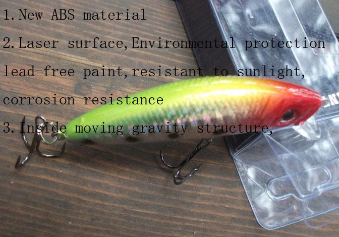 fishing bait bionic bait 70mm/8.5g Saltwater Fishing Lure 20 pieces/lot-image-426215690