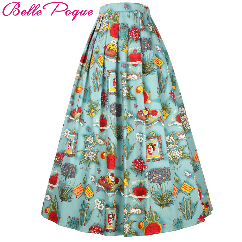 floral long skirts online